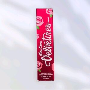 Lime Crime Velvetines BLACK VELVET True Black MATTE LIPSTICK Lip Stain Full Size